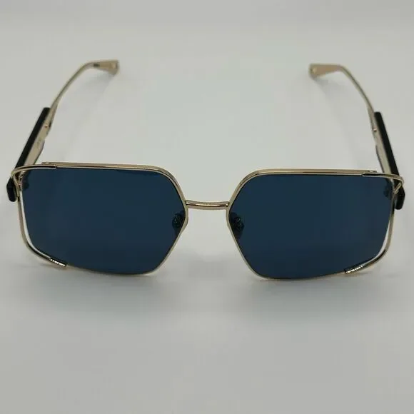NEW Dior Sunglasses Archidior S1U Shiny Gold Blue Women - Picture 7 of 13